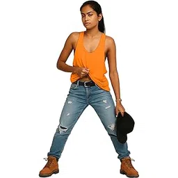 the blazze Gym Tank Top & T-Shirt Combo for Women - Sleeveless, Dry-Fit, Anti-Odor Workout Wear 1005 NB55 Parent-picture-50