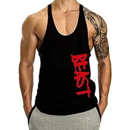 the blazze Men's Regular Fit Gym Vest-picture-39