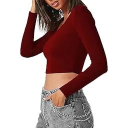 the blazze Women's Cotton Stretchable Scoop Neck Full | Long Sleeve Readymade Saree Choli Black Blouses for Women L560-picture-38