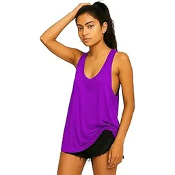 the blazze Women's Loose Fit Gym Tank - Sleeveless Activewear for Yoga & Jogging 1005 NB69 Parent-picture-16