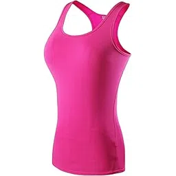 THE BLAZZE Women's Yoga Tank Top Compression Racerback Top Baselayer Quick Dry Sports Runing Vest-picture-28