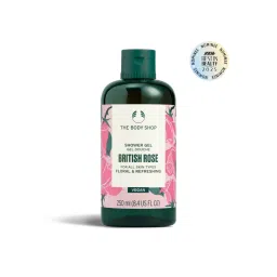 The Body Shop British Rose Shower Gel, Softens & Cleanses, Floral Scent of Rose & Aloe, Soap-Free-picture-29