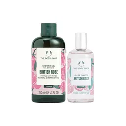 THE BODY SHOP Unisex British Rose Shower Gel & British Rose Body Mist-picture-18