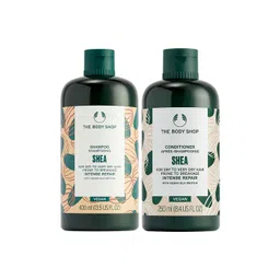 THE BODY SHOP Unisex Set Of Shea Butter Richly Replenishing Shampoo & Conditioner-picture-19
