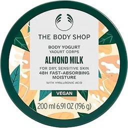 The Body Shop Vegan Body Yogurt Almond Milk Cream, 200 ML - For Normal To Dry Skin | Instant 48 Hr Moisture | Vegan-picture-37