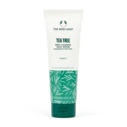 THE BODY SHOP Vitamin E Range Tea Tree Sustainable Squeaky-Clean Face Scrub 100 ml-picture-38