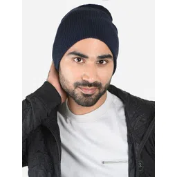 The Bro Code Men Ribbed Beanie image 1