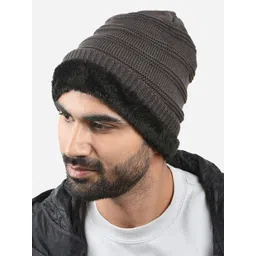 The Bro Code Men Self Design Beanie-picture-28