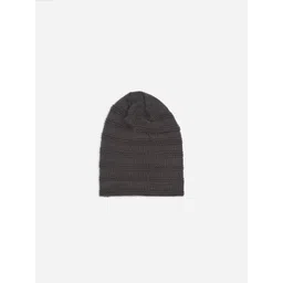 The Bro Code Men Self Design Beanie image 5