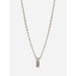 The Bro Code Men Silver-Plated Necklace image 2