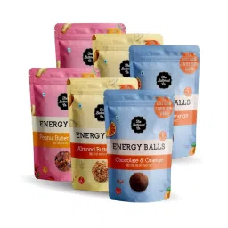 The Butternut Co. Energy Balls Variety Pack (Almond Butter & Oats, Peanut Butter & Berries, Chocolate & Orange) Dates, Dried Fruit & Nut Snack Balls 288g (Pack of 6) 100% Natural, No Sugar, Vegan, No Preservatives, Clean Label-picture-14