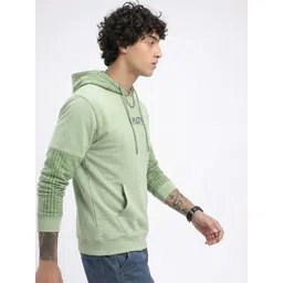 THE CASUALS Men Colourblocked Hooded Sweatshirt-picture-22