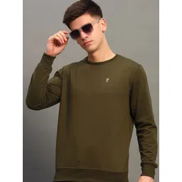 THE CASUALS Men Round Neck Cotton Sweatshirt-picture-26