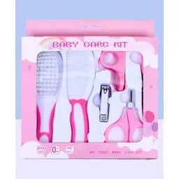 The Cheeky Kidzz Baby 4 In1 Baby Manicure Pedicure Grooming Essential Nailkit Set with Protective Case Baby Nail Clippers Scissor Nail Filer & Nasal Ear Tweezers for Newborn Infant Toddler(Pink)-picture-26