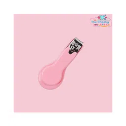 The Cheeky Kidzz Baby Safety Essential Grooming Nail Cutter Clipper Pedicure Manicure Care for Newborn, Infant & Toddler Babies BPA Free (PINK)-picture-36