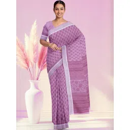 The Chennai Silks Floral Printed Gadwal Saree-picture-29