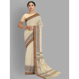 The Chennai Silks Semi Gadwal Cotton Blend Saree-picture-31