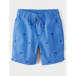 THE CHILDREN'S PLACE Boys Conversational Print Pure Cotton Shorts-picture-25
