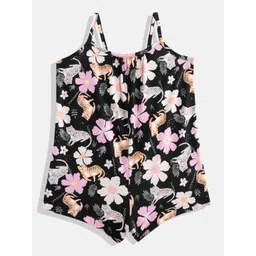 THE CHILDREN'S PLACE Girls Floral Print Playsuit-picture-55