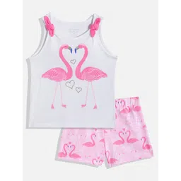 THE CHILDREN'S PLACE Girls Printed Top with Shorts-picture-36