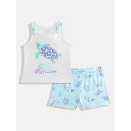 THE CHILDREN'S PLACE Girls Printed Top with Shorts-picture-53