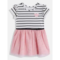 THE CHILDREN'S PLACE Striped Fit & Flare Dress-picture-38