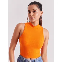 The Cloth Crow Cotton Fitted Crop Top-picture-30