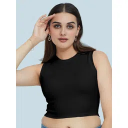 The Cloth Crow Cotton Tank Crop Top-picture-14