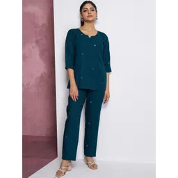 The Cloth Crow Women Printed Night suit-picture-22