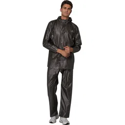 the clownfish Solid Men Raincoat image 1