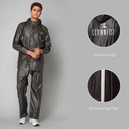 the clownfish Solid Men Raincoat image 5