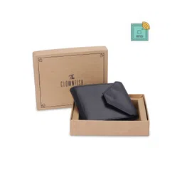 THE CLOWNFISH Men Leather RFID Two Fold Wallet-picture-43