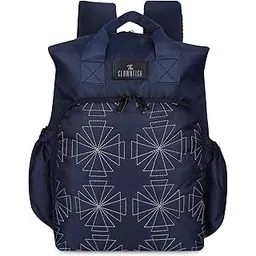 THE CLOWNFISH Polyester Multipurpose Diaper Bag/Backpack/Baby Carryall/Nappy Bag/Handbag Cum Maternity Bag for Mothers with Bottle Organizer & Changing Mat/Sheet-picture-15