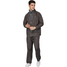 the clownfish Solid Men Rain Suit-picture-32
