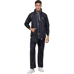 the clownfish Solid Men Rain Suit-picture-28