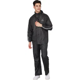 the clownfish Solid Men Rain Suit-picture-19