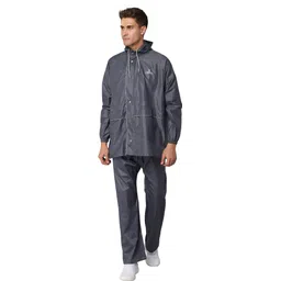 the clownfish Solid Men Rain Suit-picture-27