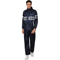 the clownfish Solid Men Rain Suit-picture-14