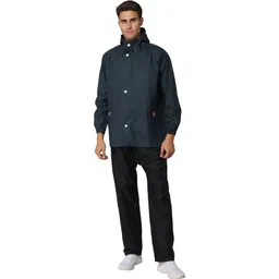 the clownfish Solid Men Rain Suit-picture-29