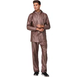 the clownfish Solid Men Raincoat-picture-18