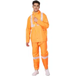 the clownfish Solid Men Raincoat-picture-22