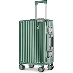 the clownfish Stark Series Luggage Polycarbonate Hard Case Suitcase 8 Spinner Wheel Trolley Bag With Double Tsa Locks- Forest Green (Small Size, 57 Cm-22 Inch), 36 Cm-picture-19