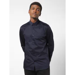 The Collection Men Classic Slim Fit Spread Collar Formal Shirt-picture-28