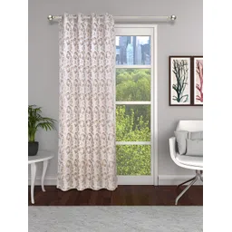 THE CONVERSION Gold Toned Floral Door Curtain-picture-20