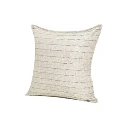 THE CONVERSION Grey Set of 2 Striped Square Cushion Covers-picture-37