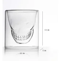 the decor mart Double 75ml Shot Glass image 3