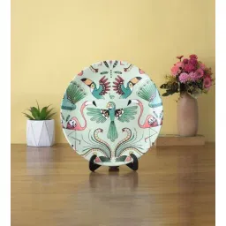 Multicolour Ceramic Decorative Wall Plate by The Decor Mart-picture-37