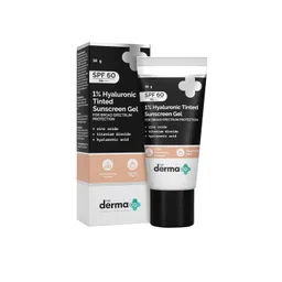The Derma co. 1% Hyaluronic SPF 60 PA++++ Tinted Sunscreen Gel With No White Cast - 30g-picture-22