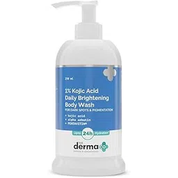 The Derma Co 1% Kojic Acid Daily Brightening Body Wash|With Alpha Arbutin|Reduces Dark Spots,Pigmentation & Blemishes|Up to 24 Hour Hydration|Cleanses & Brightens Skin|For All Skin Types|250 ml-picture-16