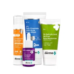 The Derma co. Set Of 4 Sunscreen Gel, Face Wash, Serum & Moisturizer Combo-picture-39